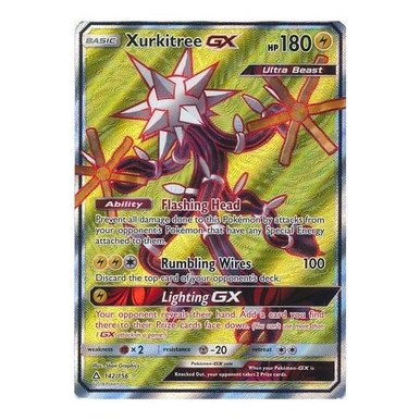 SM Ultra Prism 142/156 Xurkitree GX (Full Art)