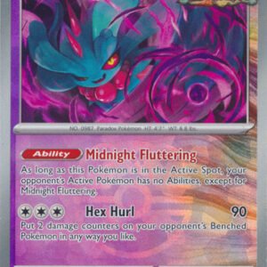 SV Prismatic Evolutions 043/131 Flutter Mane (MASTER BALL Pattern Holo)