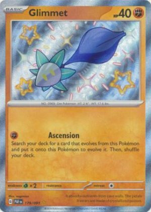 SV Paldean Fates 179/091 Glimmet (Holo Shiny)
