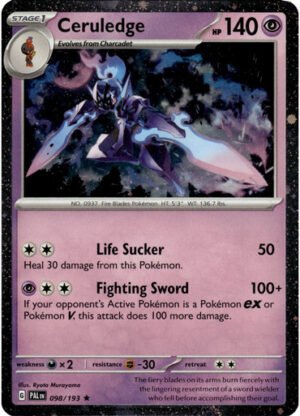 SV Paldea Evolved 098/193 Ceruledge (Cosmo Holo)