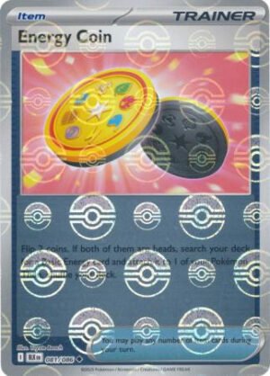 SV Black Bolt 081/086 Energy Coin (POKE BALL Reverse Holo)