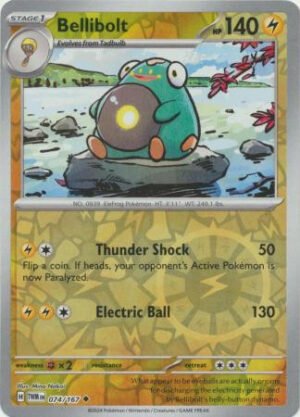SV Twilight Masquerade 074/167 Bellibolt (Reverse Holo)