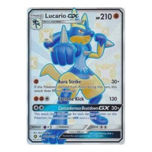 SM Forbidden Light SV64/SV94 Lucario GX (Hidden Fates Shiny Vault Full Art)