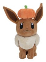 Pokemon 8-Inch Halloween Eevee with Pumpkin Plush