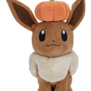 Pokemon 8-Inch Halloween Eevee with Pumpkin Plush