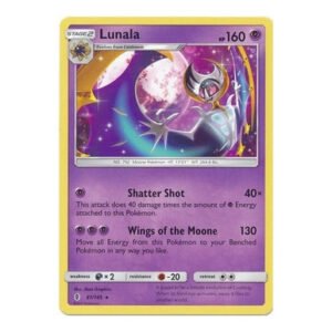SM Guardians Rising 61/145 Lunala (Shatter Holo)