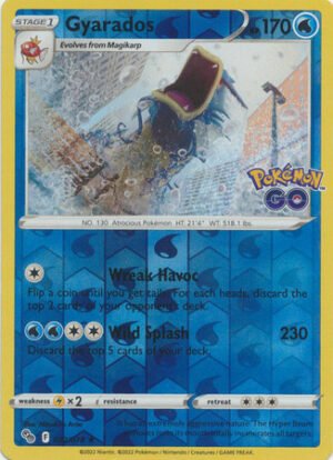 Pokemon GO 022/078 Gyarados (Reverse Holo)