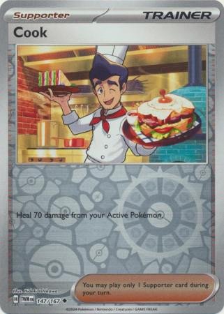 SV Twilight Masquerade 147/167 Cook (Reverse Holo)