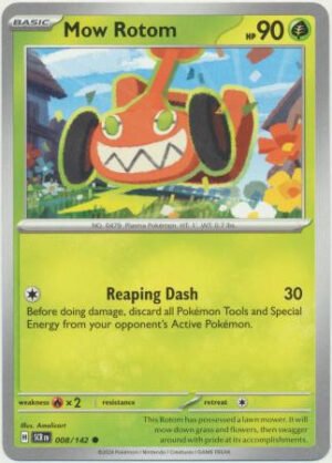 SV Stellar Crown 008/142 Mow Rotom