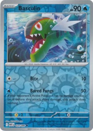 SV White Flare 024/086 Basculin (Reverse Holo)