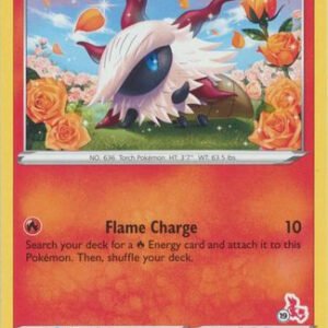 Chilling Reign 023/198 Larvesta (Cinderace Symbol 19)