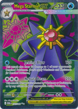 ME Perfect Order 102/088 Mega Starmie ex (Full Art)