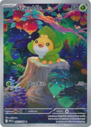 SV White Flare 087/086 Sewaddle (Illustration Rare)