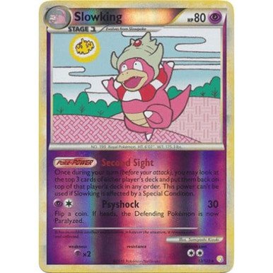 HeartGold & SoulSilver 12/123 Slowking (Reverse Holo)