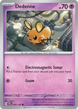 SV Surging Sparks 087/191 Dedenne