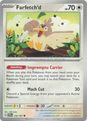 SV Twilight Masquerade 132/167 Farfetch'd