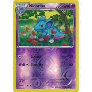XY Primal Clash 67/160 Nidorina (Reverse Holo)