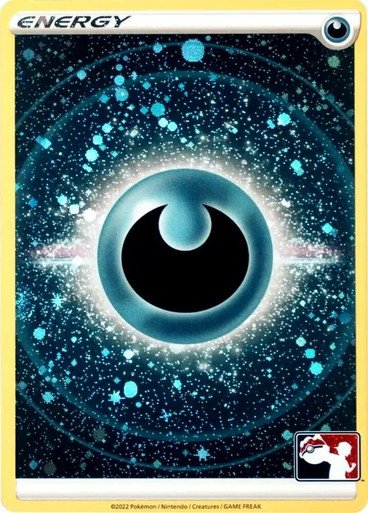 Brilliant Stars EN07 Darkness Energy (Prize Pack League Promo Cosmo Holo)