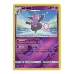 SM Crimson Invasion 042/111 Grumpig (Reverse Holo)