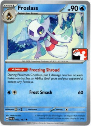 SV Twilight Masquerade 053/167 Froslass (Prize Pack League Promo Non-Holo)