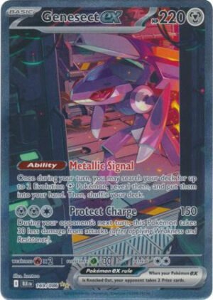 SV Black Bolt 169/086 Genesect ex (Special Illustration Rare Full Art)