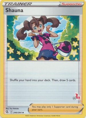 Fusion Strike 240/264 Shauna (Cinderace Symbol 21)