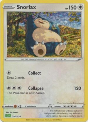 TCG Classic Collection: Venusaur Deck 016/034 Snorlax (Holo)