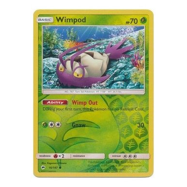 SM Burning Shadows 016/147 Wimpod (Reverse Holo)