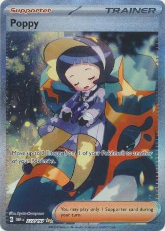 SV Obsidian Flames 227/197 Poppy (Alternative Art, Full Art)