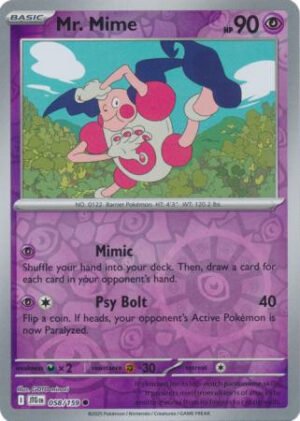 SV Journey Together 058/159 Mr. Mime (Reverse Holo)