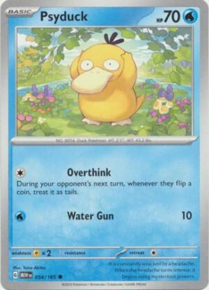 Scarlet & Violet 151 054/165 Psyduck