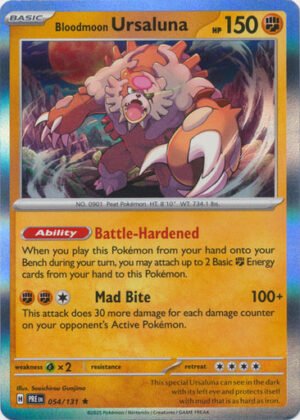 SV Prismatic Evolutions 054/131 Bloodmoon Ursaluna (Holo)