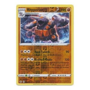 Sword & Shield (Base) 099/202 Rhyperior (Reverse Holo)