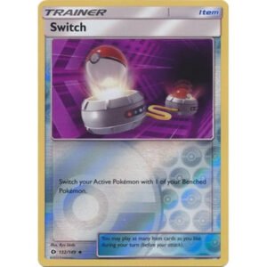 Sun and Moon (Base Set) 132/149 Switch (Reverse Holo)