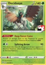 Darkness Ablaze 013/189 Decidueye (Prize Pack League Promo Non-Holo)