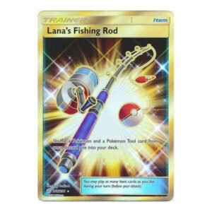 SM Cosmic Eclipse 266/236 Lana's Fishing Rod (Secret Rare)