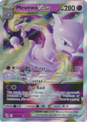 Pokemon GO 031/078 Mewtwo VSTAR (Full Art)