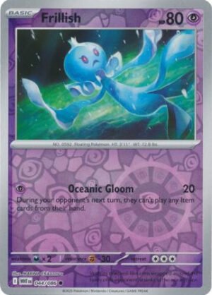 SV White Flare 044/086 Frillish (Reverse Holo)