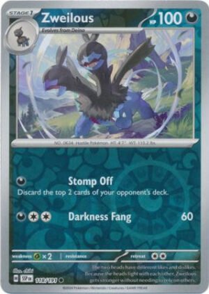 SV Surging Sparks 118/191 Zweilous (Reverse Holo)