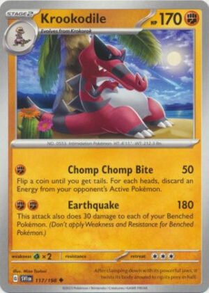 Scarlet & Violet (Base Set) 117/198 Krookodile