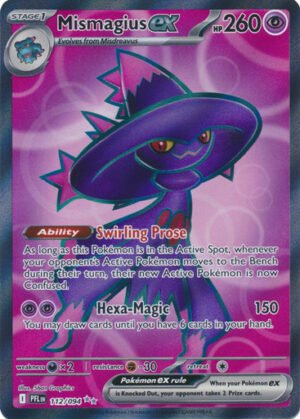 ME Phantasmal Flames 112/094 Mismagius ex (Full Art)