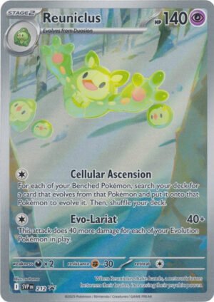 Scarlet & Violet Promo SVP212 Reuniclus (Illustration Rare)