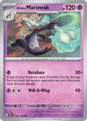 SV Journey Together 057/159 Alolan Marowak