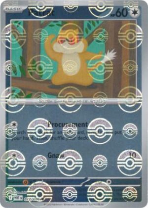 SV White Flare 072/086 Patrat (POKE BALL Reverse Holo)