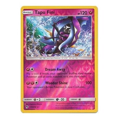 SM Lost Thunder 151/214 Tapu Fini (Reverse Holo)