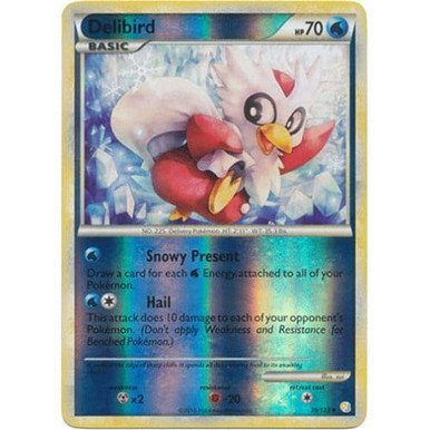 HeartGold & SoulSilver 39/123 Delibird (Reverse Holo)