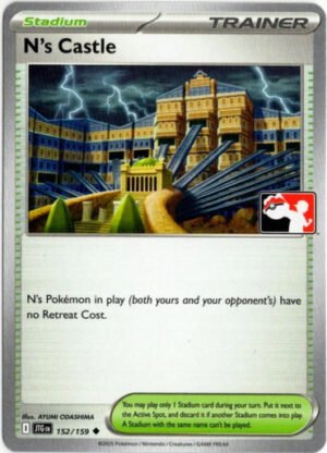 SV Journey Together 152/159 N's Castle (Prize Pack League Promo Non-Holo)