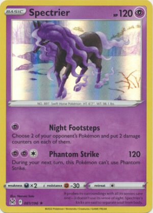 SWSH Lost Origin 081/196 Spectrier (Holo)