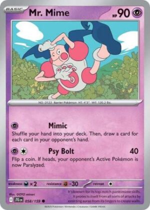 SV Journey Together 058/159 Mr. Mime