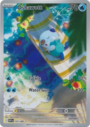 SV White Flare 105/086 Oshawott (Illustration Rare)